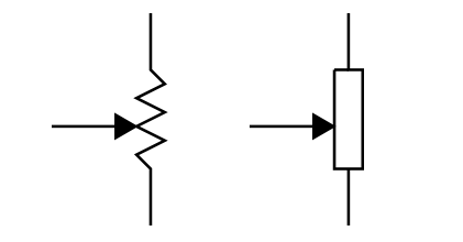 多種電阻器形狀的電位器符號有哪些，電阻電位器的原理圖接線法？